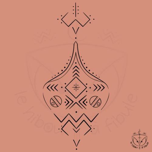 tattoo amazigh foyer lien famille choisie